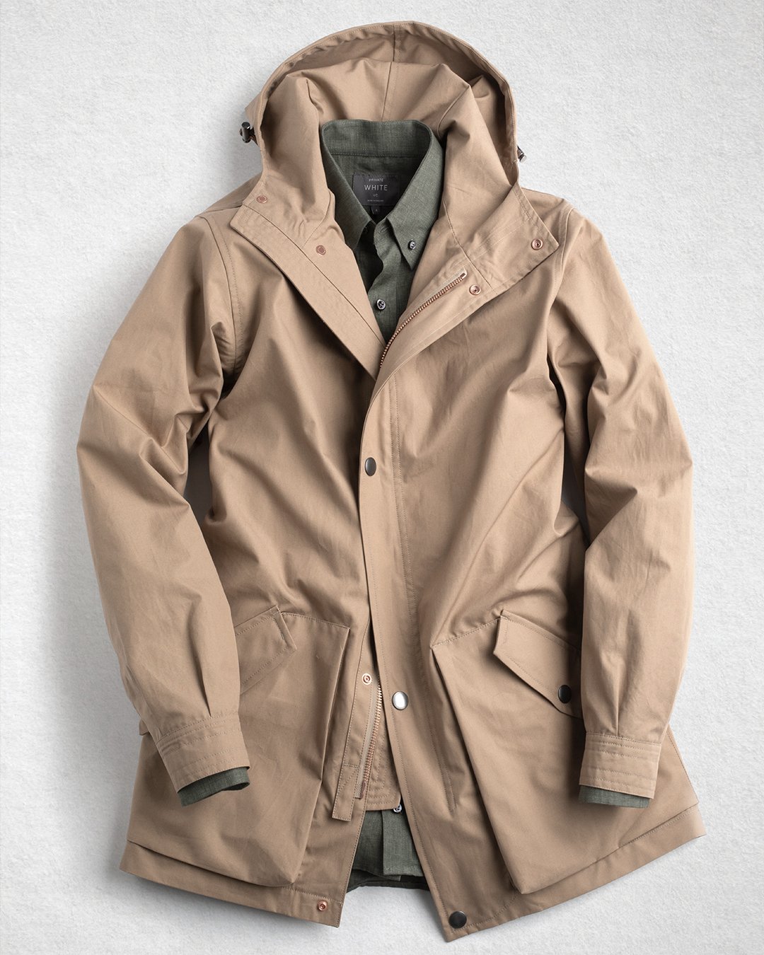 Private White V.C. on Twitter: The Ventile® Shell Parka. The go-to garment  for any casual occasion, whether that be a dog walk or a pub crawl.  Lightweight. 100% waterproof. 100% breathable. https://t.co/OxGy76Kp1P #