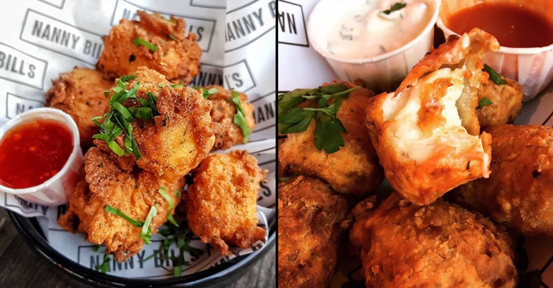 Halloumi nuggets are a thing and they look incredible 😋