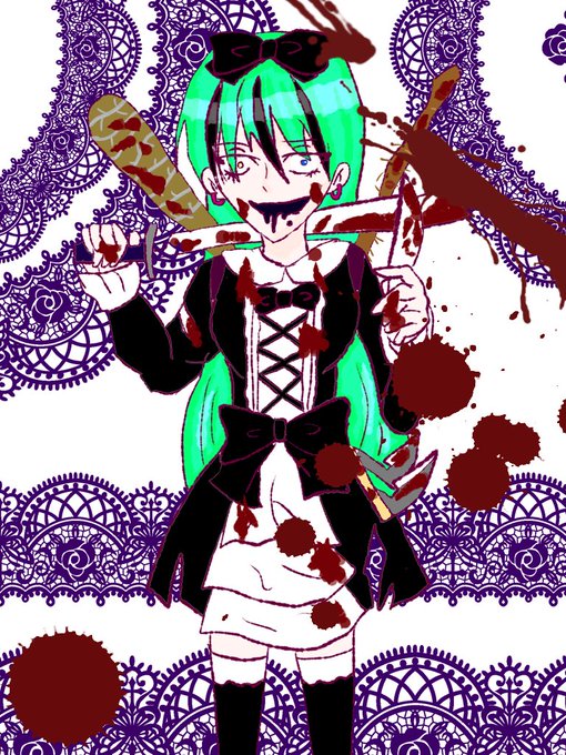 フォロワーさんからイメージもらって自分を殺人鬼化のtwitterイラスト検索結果 古い順