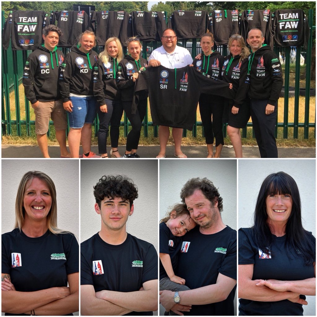 RecExpressKent's tweet image. It’s been a pleasure sponsoring @five_acre with these #Hoodies and #TShirts for their #LondonToParis bike challenge! Don’t they all look great?! 🚴🏼‍♀️🚴🏼‍♂️👌🏼 #School #Charity #FiveAcreWoodSchool #Sponsored #PrintedClothing #RecognitionExpress #RecognitionExpressKent