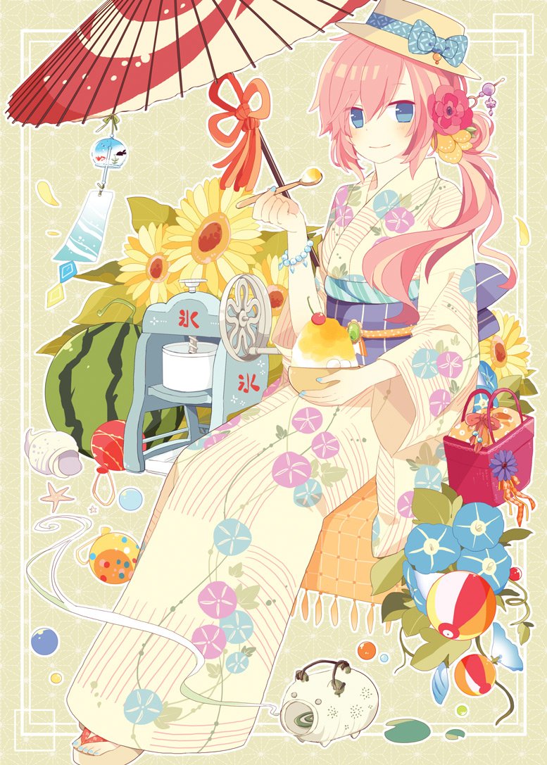 由杞 On Twitter 浴衣ルカさん紹介いただきました ひんやり癒されて かき氷を描いたイラスト特集 Pixiv 食べ物 夏 Https T Co Mayp9flxcg