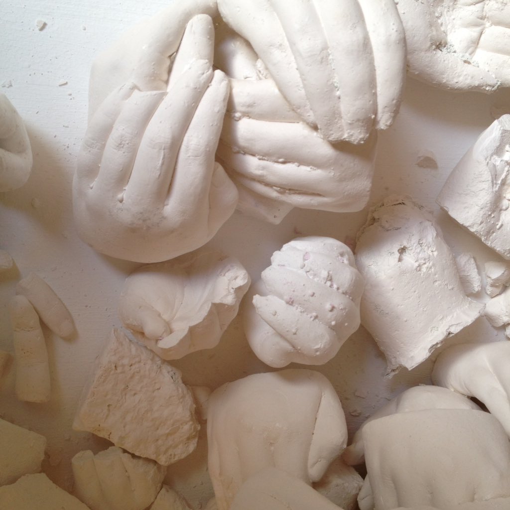 PalletKnives's tweet photo. @Newman_Uni student artwork. BA show slowly coming together.. https://t.co/kSZFqVvbcB