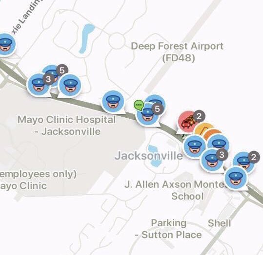 JSOPIO's tweet image. This is JTB right now.  Slow down.  We are not kidding.  The choice is up to you.  #JSOMotormen #DuvalTrafficTruths #JAX #JSO #Jacksonville