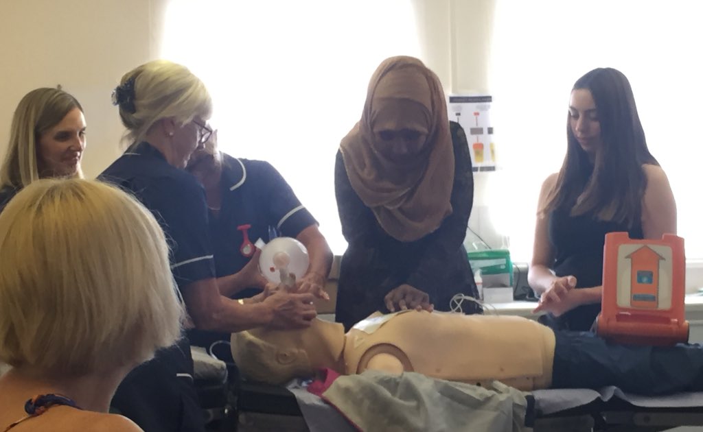 Great to have training for all members of staff this afternoon. An excellent CPR and AED refresher course given by Ceri of <a href="/LubasMedical/">Lubas Medical 💙</a> 💊