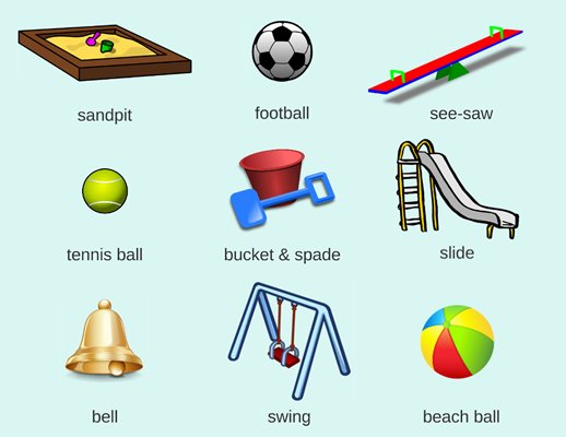 IN THE PLAYGROUND – ESL prezi #games