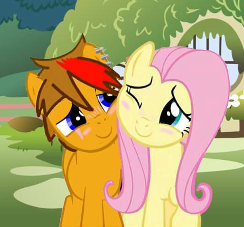 DawnFrontier's tweet photo. #dawn&amp;fluttershy https://t.co/cYDZWptvGV