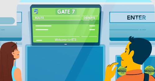 Learn how to navigate around the Transit Center! Check out this video to learn how to make connections, check your gate assignment and more! youtu.be/453_lnDv3Zg