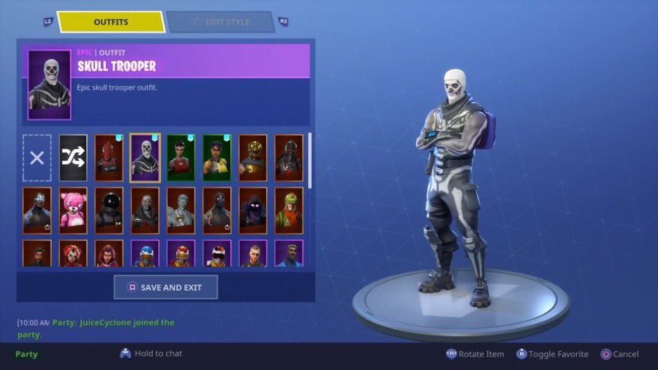 account for 40 paypal has skull trooper red night black night and other og skins ps4 pc mobile fortnite skulltrooper giveaway free - free og fortnite accounts ps4