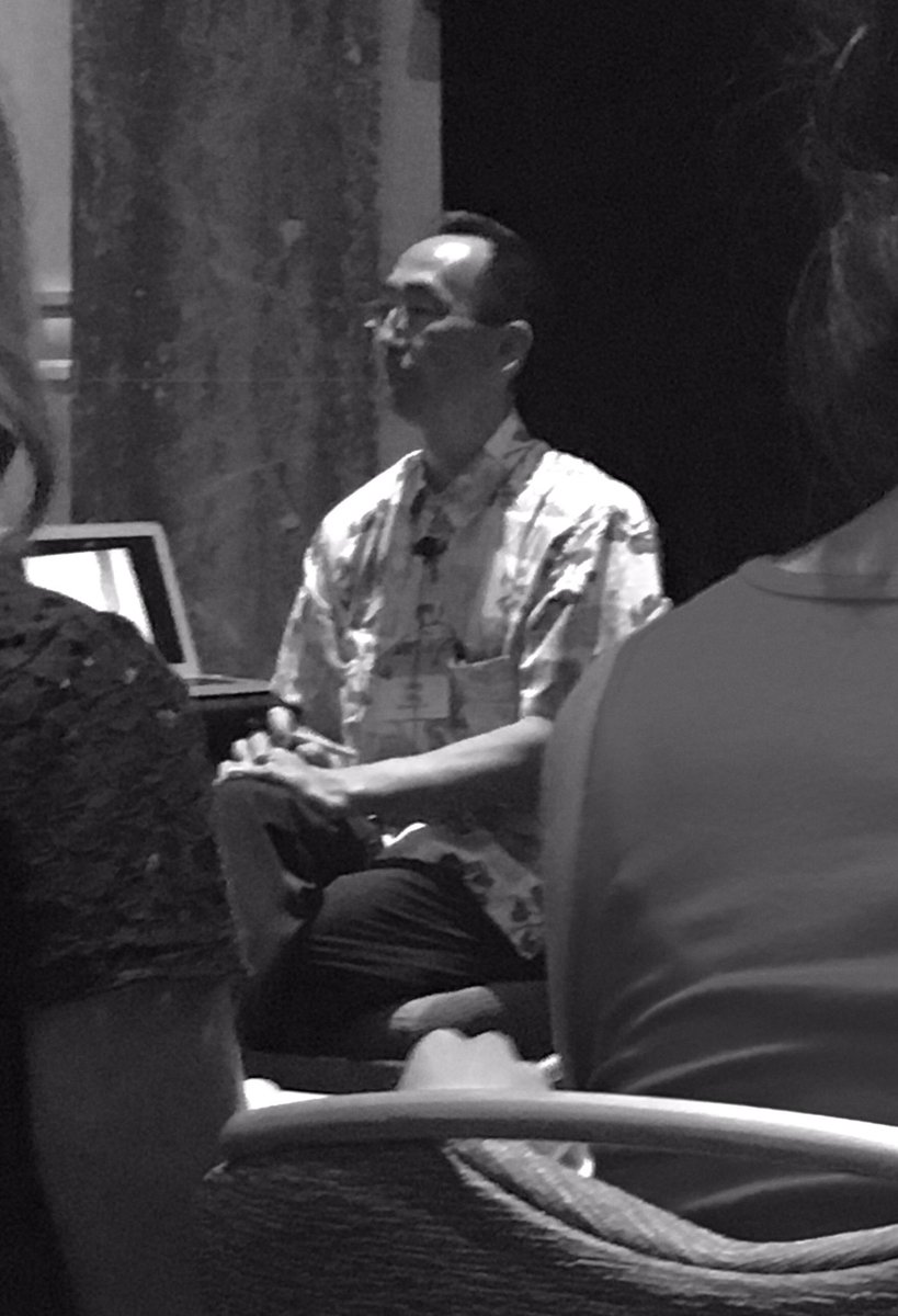 StacieGreening's tweet photo. Thank you @LSR7 for the opportunity to learn from @gregtangmath at #MathPLus18! Day 2 begins! #rheproud https://t.co/xrUFtkCmEQ