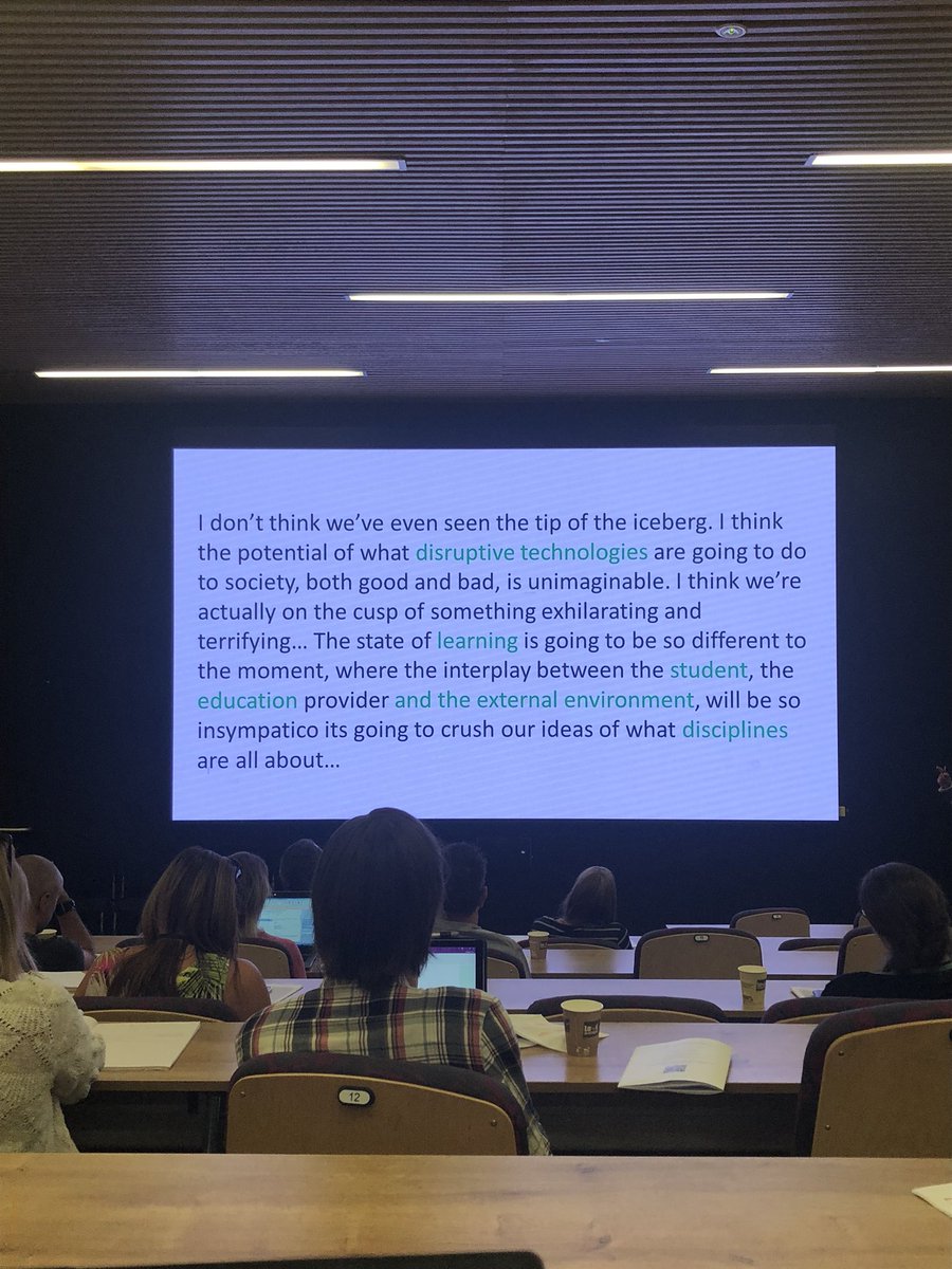 anortcliffe's tweet photo. @SamGrogan conclusion highlighted institutional structures silo mentality no-long surfice and fit for purpose with reality and need to shift from entrenched mode of operandi #SHULT18 https://t.co/03huh8VvZL