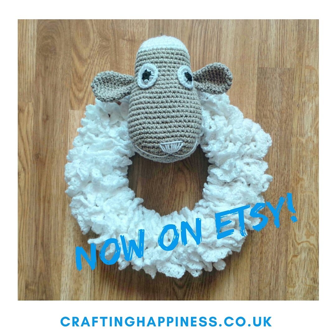 arianawimsett's tweet photo. For those who want the add-free, printable PDF pattern for this cute sheep wreath, you can find it on #Etsy only 99p
#diy #handmade #crochet #craftinghappiness #craftyfingers #yarnlove #sheepwreath #wreathpattern #wreath #crochetdesigner
#etsyshop #etsy #etsyseller #etsyhandmade https://t.co/MnXrKBQRJJ