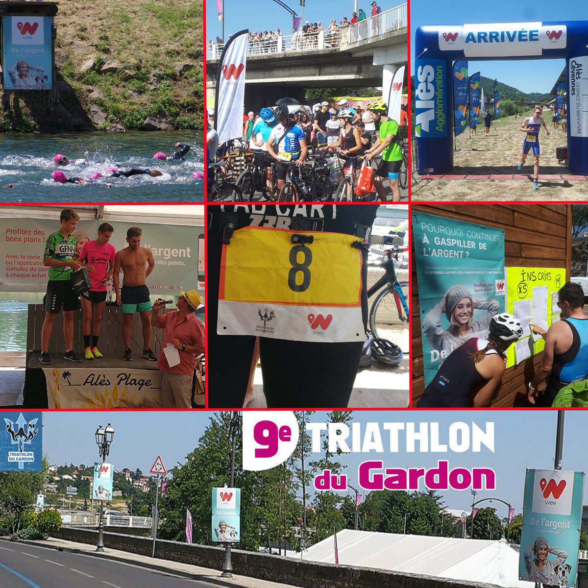 between_FR's tweet photo. L’équipe wee Alès a eu le plaisir de soutenir la 9ème Edition du #Triathlon du Gardon le 1 juillet 2018, en coeur de ville aux plus proches des commerces partenaires wee sur #Alès Agglomération.
Album photos plus complets sur
https://t.co/pOd700QCjk https://t.co/IPcXZtMfL4