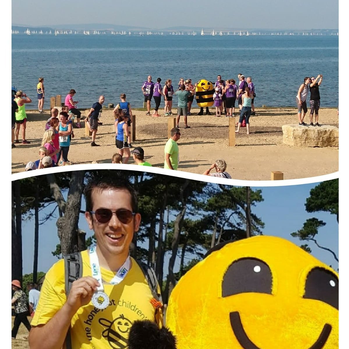 Our retail manager Michael Coultas here supporting The Honeypot Children's Charity by taking part in the Lepe Loop on Saturday helping raise money and awareness for our chosen local charity Leith's support @Honeypotcharity #charity #awareness #supporting <a href="/LeithsDining/">Leith's Dining</a> @Levy_UK