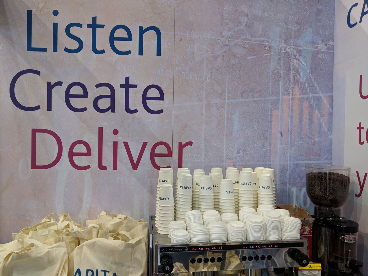 CapitaIBS's tweet image. We&apos;re all set at the first day of the @CIPFA conference! Head over to stand 53 for a coffee and chat with us &amp;amp; @Capita_LPS !  #CIPFA2018 #talentandtechnology
#digitaltransformation