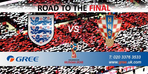 Join the #WorldCup 2018 Game!

Guess the score NOW to WIN a A.C System from <a href="/UkGree/">Gree UK</a> !

Guess the half and full-time score in the England vs Croatia match and post your score in comments on our LinkedIn latest post:  bit.ly/2L8dTbC  

GOOD LUCK!