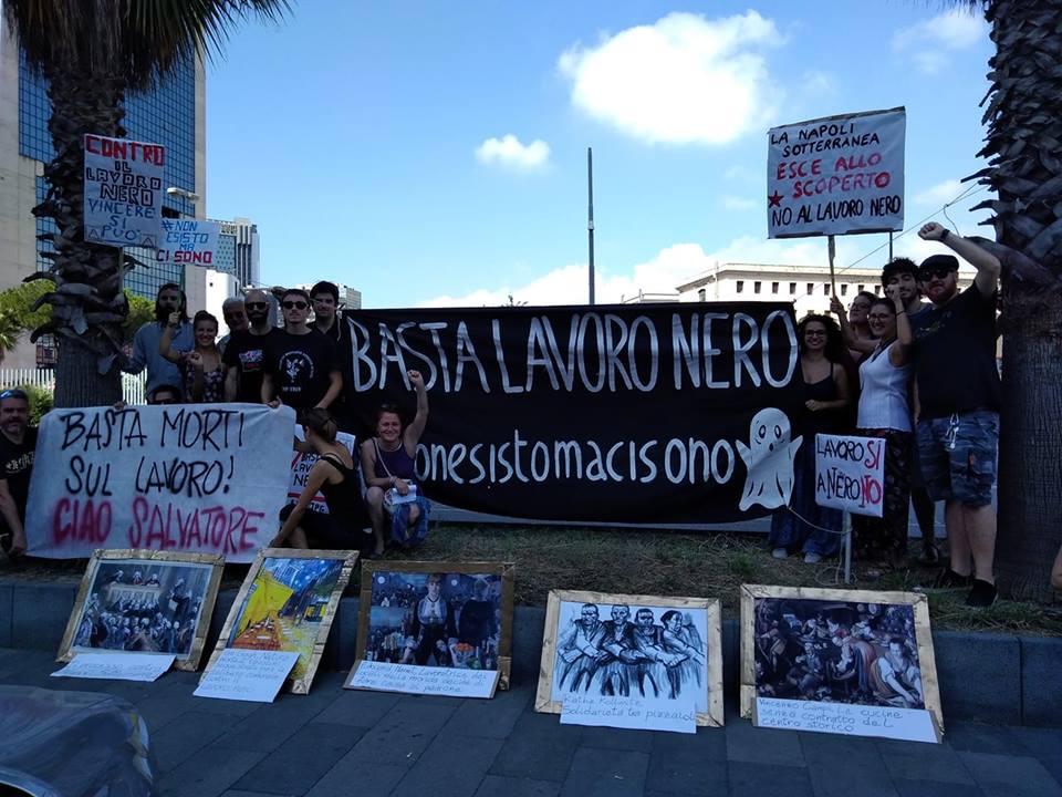 Inizia il processo contro #NapoliSotterranea! colosso del turismo del centro storico.

Siamo in presidio per sostenere i lavoratori a nero con cui stiamo portando avanti la vertenze. 

Erano partiti in 5, ora sono 19, a dimostrazione che la mobilitazione paga, che la lotta serve.
