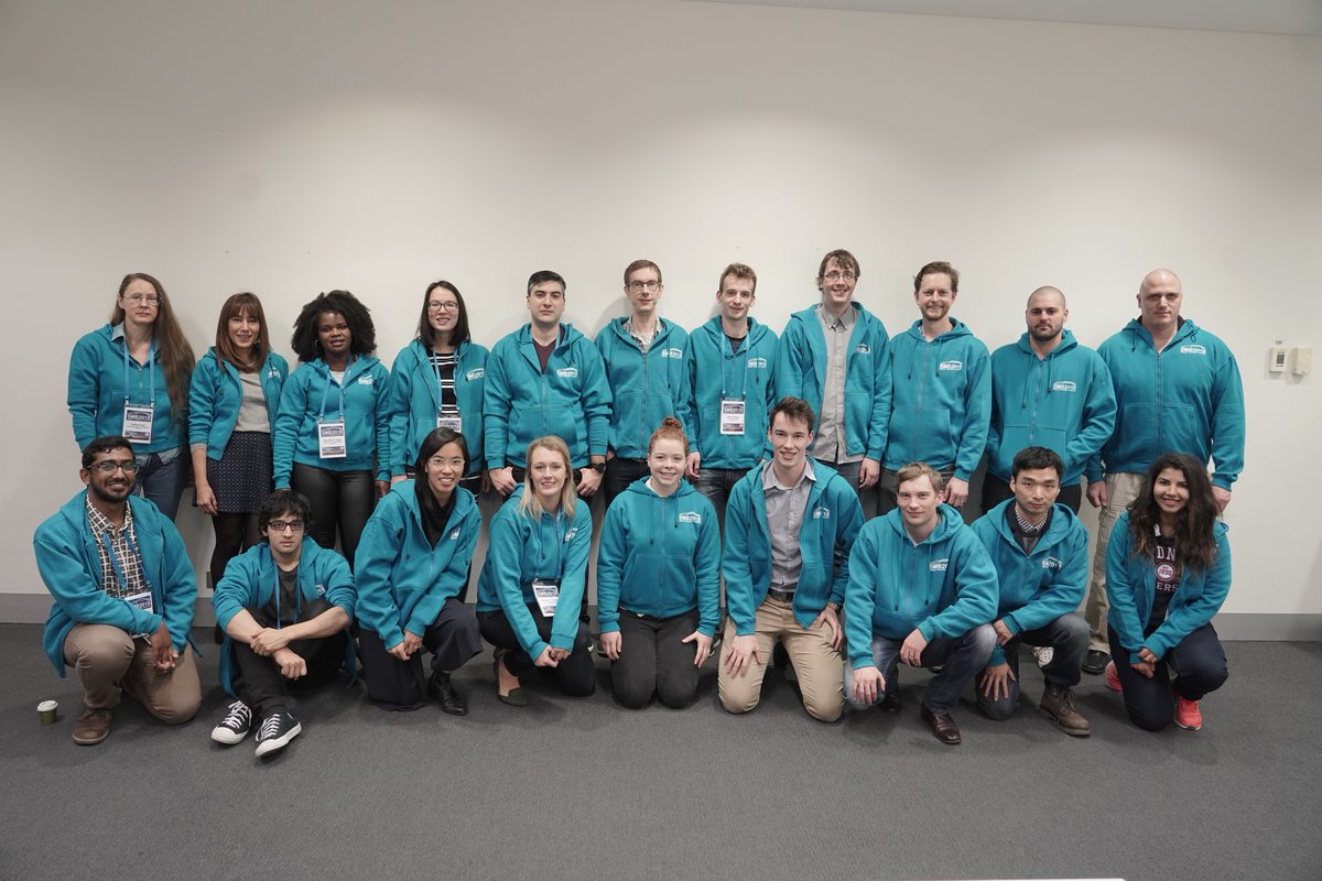 Big shout out to all of the volunteers at #smb2018! Hope everyone enjoys the conference dinner.