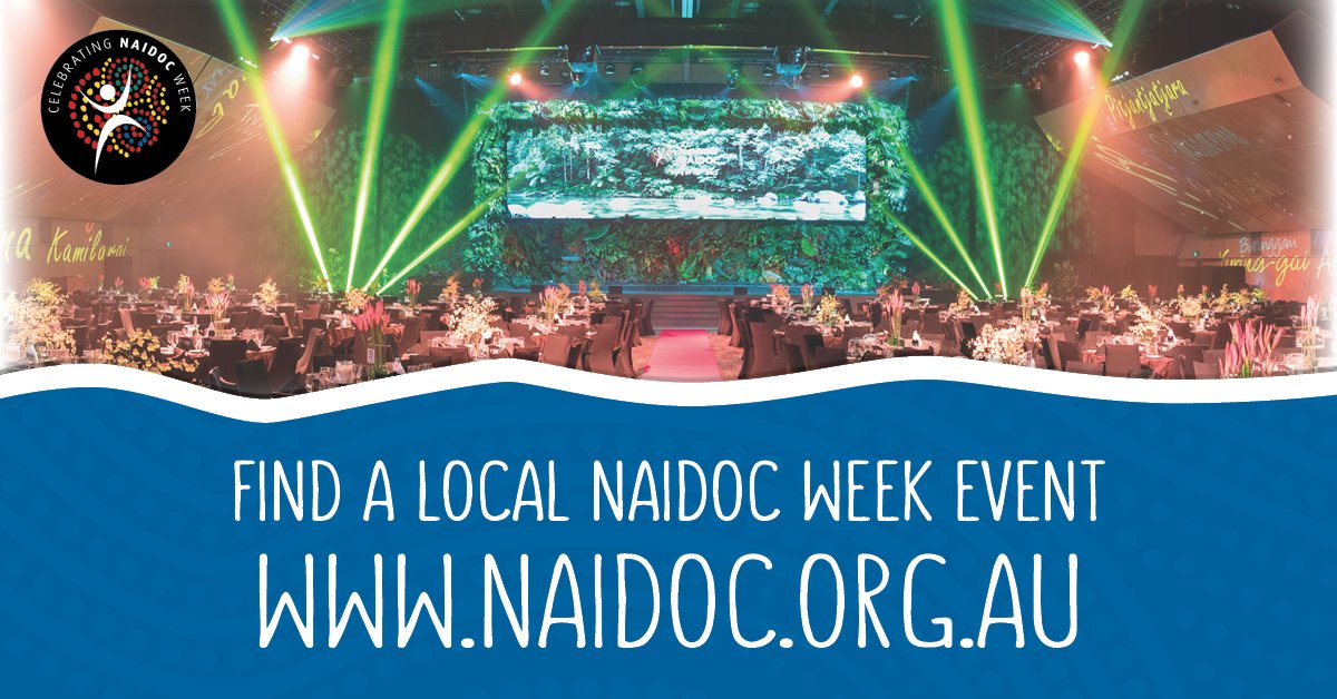 Wherever you live, you can take part in #NAIDOCWeek celebrations. Check out the <a href="/NAIDOCWeek/">NAIDOC</a> calendar for activities in your area: naidoc.org.au/get-involved/n… #NAIDOC2018
