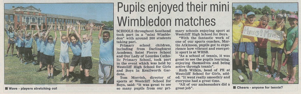 Westcliff High School For Girls tweet media