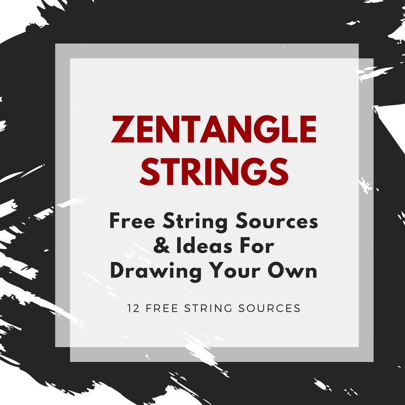 TangleList's tweet image. Zentangle Strings - Free Strings &amp;amp; Advice for Drawing Your Own tanglelist.com/zentangle-stri…