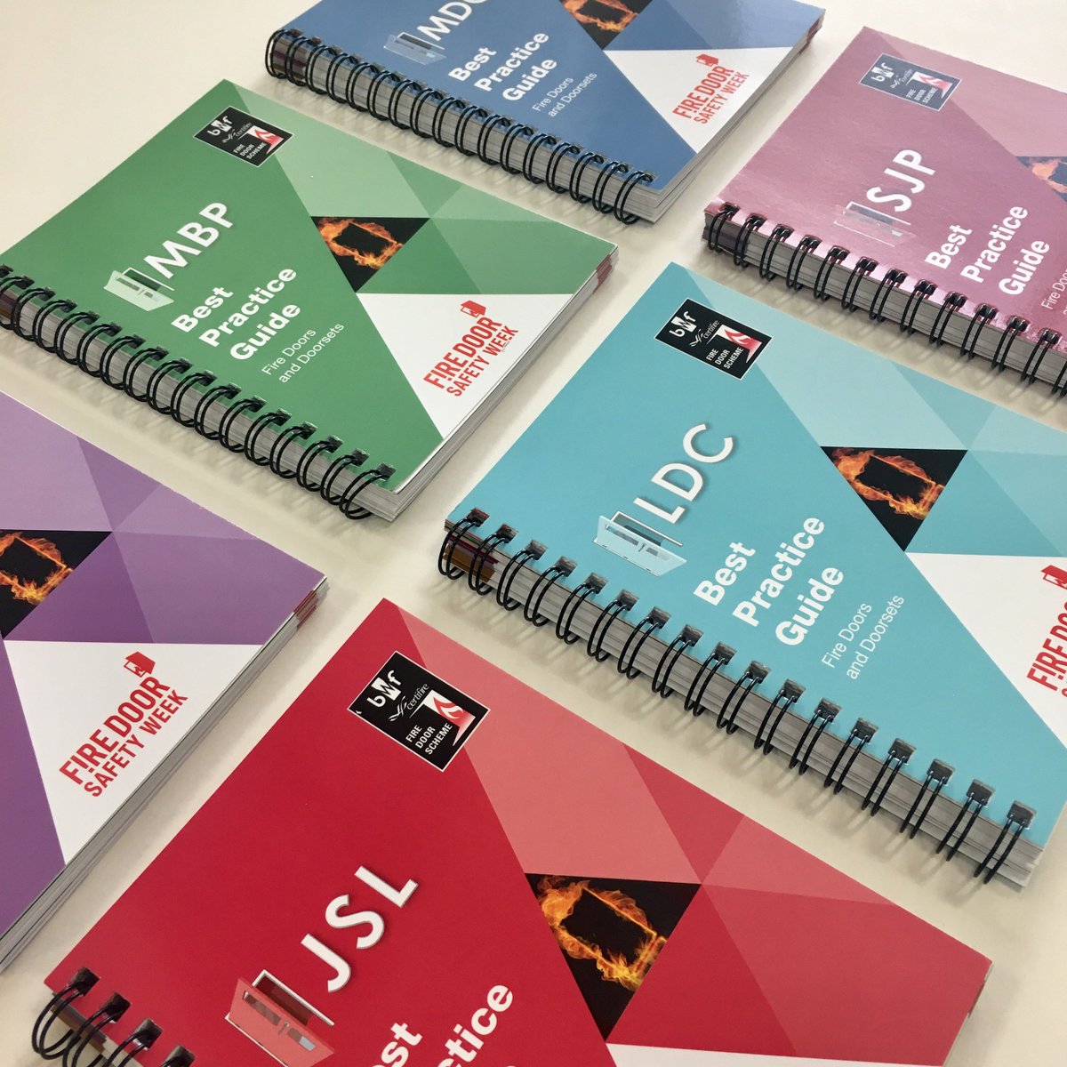 LundieCreative's tweet photo. We have produced a series of #branded Best Practice Guides for some members of the @BritWoodFed These #guides give valuable information on installing #Firedoors and door sets.
#Firesafety #technicalguides #graphicdesign #editorial #designwithpurpose https://t.co/4pPnZwMxKr
