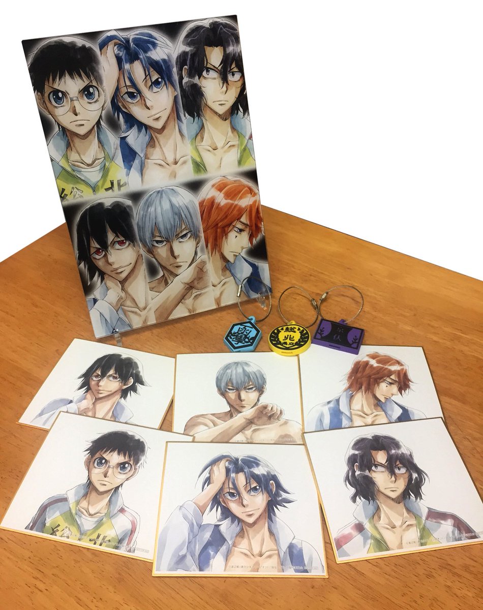 Toho Animation Store 弱虫ペダル Glory Line Dvd Box Vol 2は来週7 18 水 発売 Vol 2はtas各巻購入特典 箱学のクライマー 真波 黒田 ミニ色紙と早期予約特典 宣伝b2ポスター 付 更に 全巻購入特典 アクリルスタンド ラバーキー