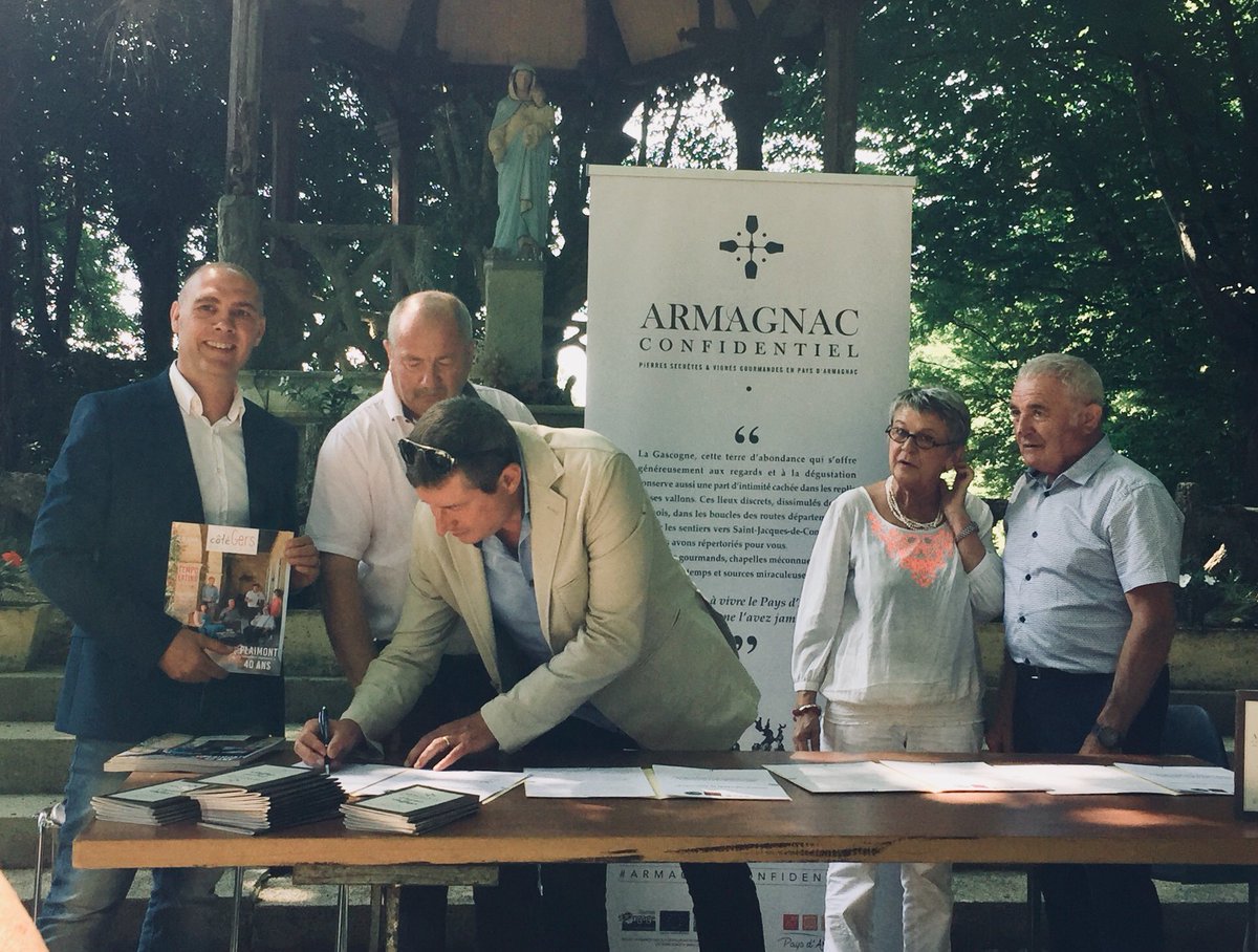 Lancement du parcours #armagnac confidentiel : un guide et une signalétique pour découvrir les lieux secrets et filières gourmandes du pays d’Armagnac. Un territoire de marque conçu par <a href="/lagence_happy/">Big Happy</a>