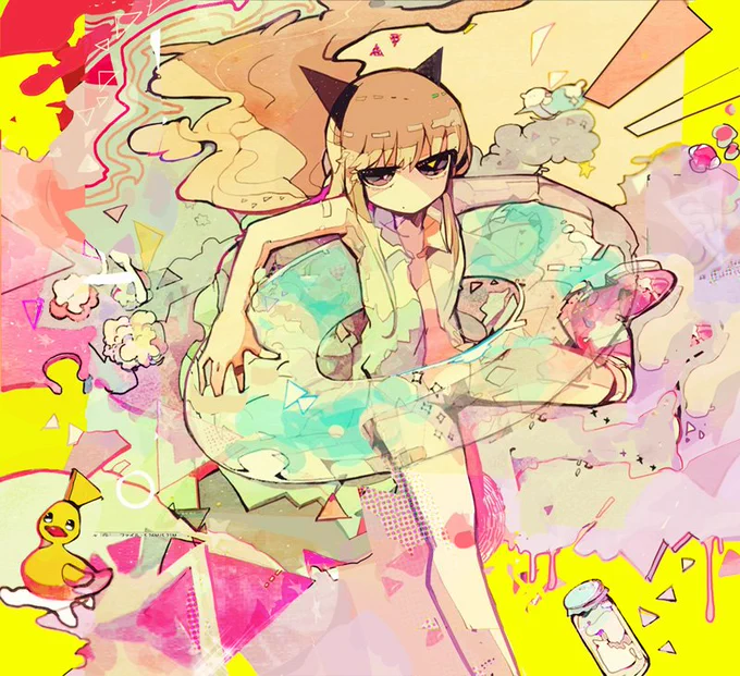 2011年頃の絵が出てきて、こっちのが今より好きだし絵書いてて楽しかったなと凹みながらしみじみファイル整理してた 
