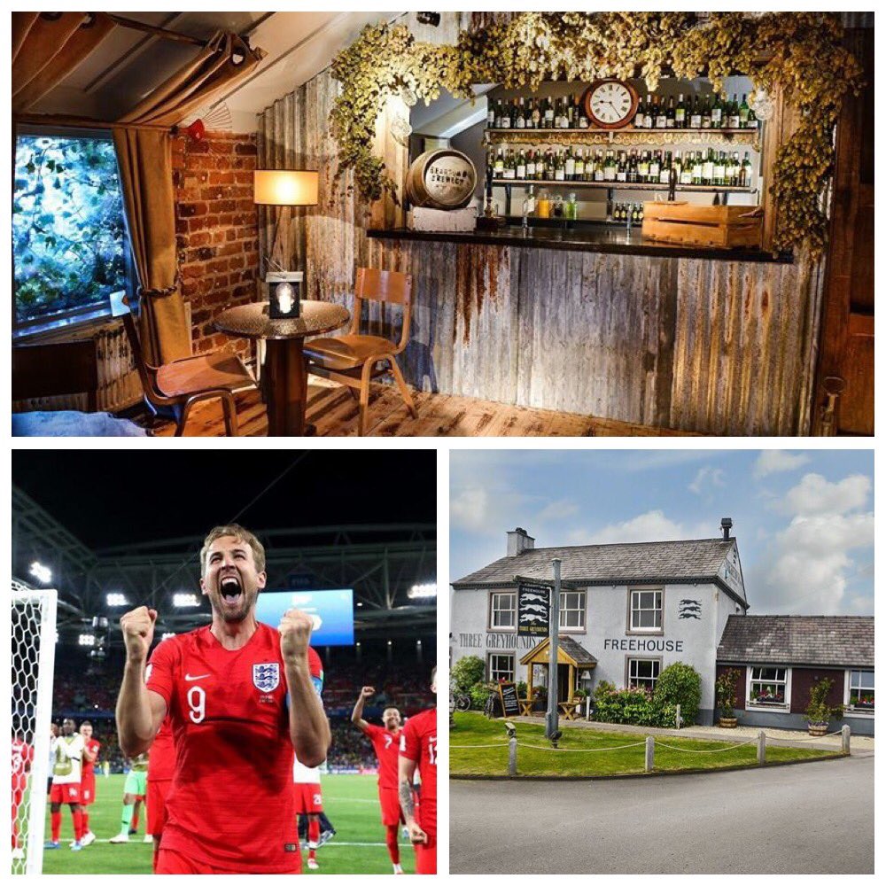 #itscominghome from 7pm today!! Watch England take on Croatia in tonight’s semi final in our Old Dog House at the Three Greyhounds!
#worldcup #semifinal #football #pub #allostock #goostrey #holmeschapel #food #drink #delicious #fun #enjoy #match #win #countryside