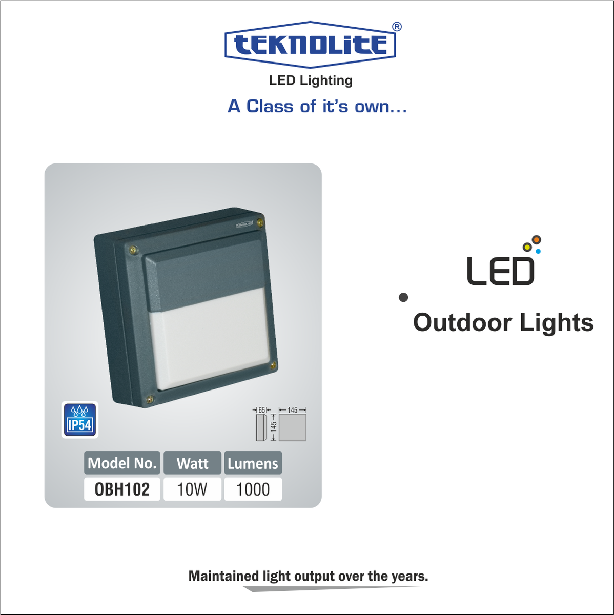 VencerIndia's tweet photo. Teknolite Outdoor Lights OBH102.
.
.
.
#LedLights #LedLuminaries #LedFixtures #LightingTheFuture #LightUp #LightingSolution #SwitchToLed #Teknolite https://t.co/iyzEyjmVyq