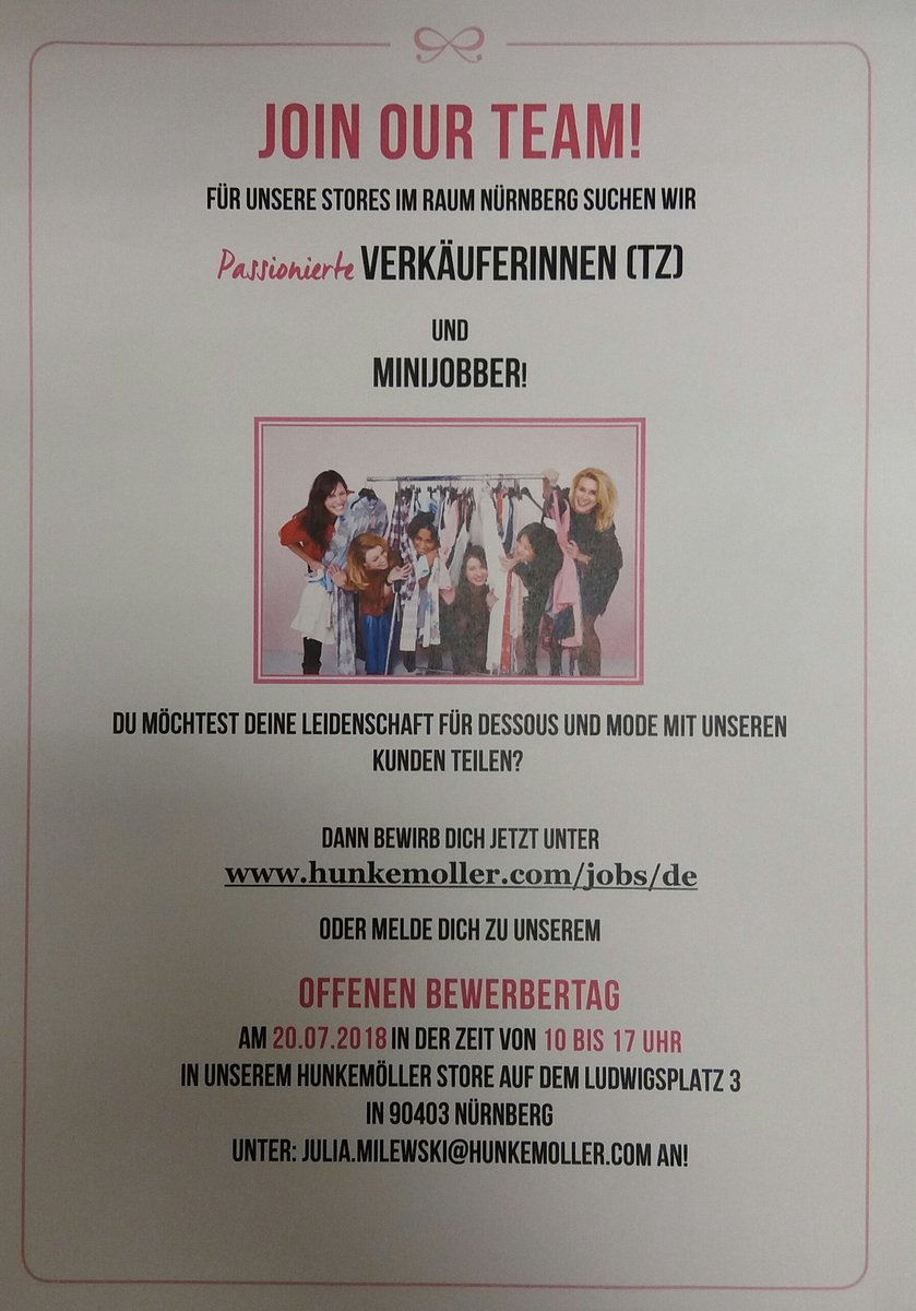 #hunkemöller #hkmjobs @s_buchholzer <a href="/PetraDierck/">Petra Dierck</a> <a href="/AnneAlbrachtHKM/">Anne Albracht</a> <a href="/S_Boeer/">Sabine Boeer</a>