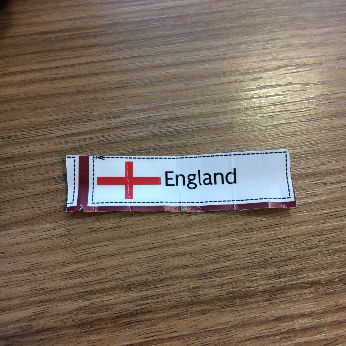 When you pull out England in the sweepstake at work and pray that #ItsComingHome 

#ENG #ENGCRO #WorldCup
