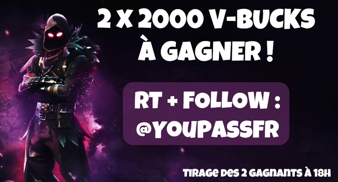 Youpass Com On Twitter Concours Fortnitebr 2 X - 