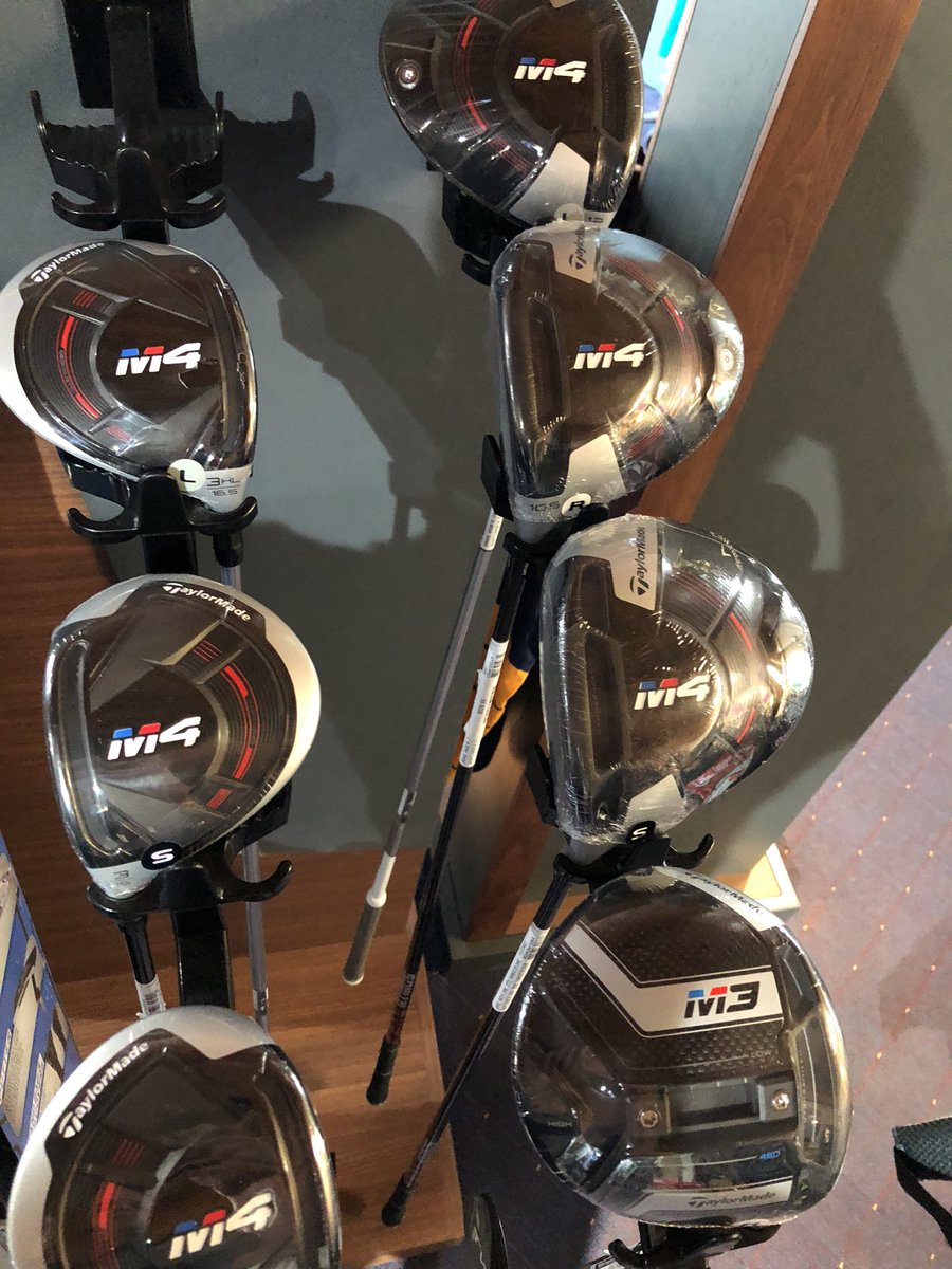 @TaylorMadeGolf will be on site for a Fit Day today from 12-4.  Come try the clubs that 5 of the top 10 players in the world currently use.  #M3driver