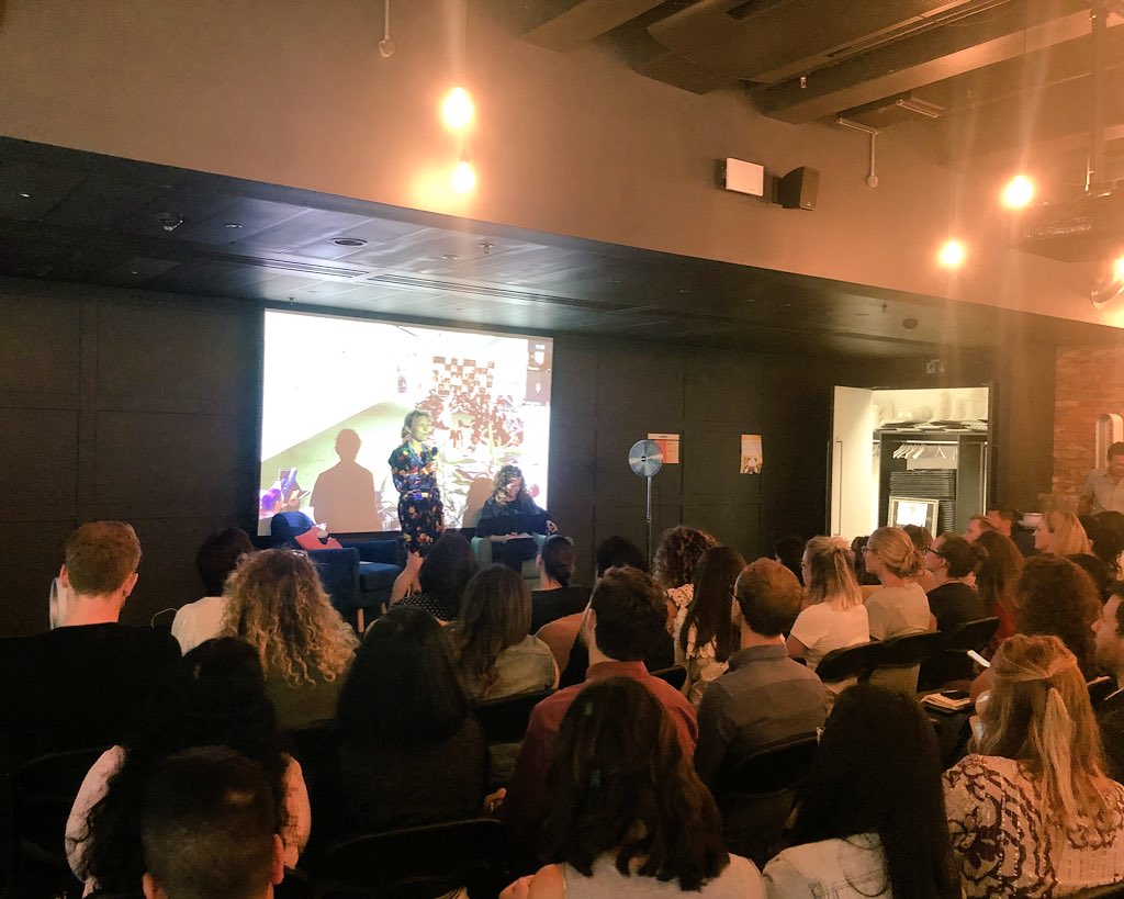 Kicking off #Unrulyfest with a women’s panel talking tips and <a href="/LifeAtUnruly/">Life @ Unruly</a> with our leading ladies! ✌🏼