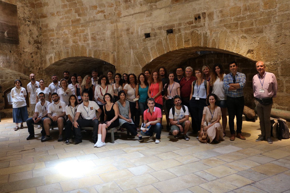 PhoHSIESLFORTH's tweet photo. #HERACLESProject 
Dear OPTO-CH 2018 HERACLES friends,
We would like to extend our sincere thanks to all of you for your active participation in OPTO-CH 2018 HERACLES Summer Course "Laser technologies in Cultural Heritage analysis, diagnosis and conservation;The HERACLES project" https://t.co/g40WnCLWso