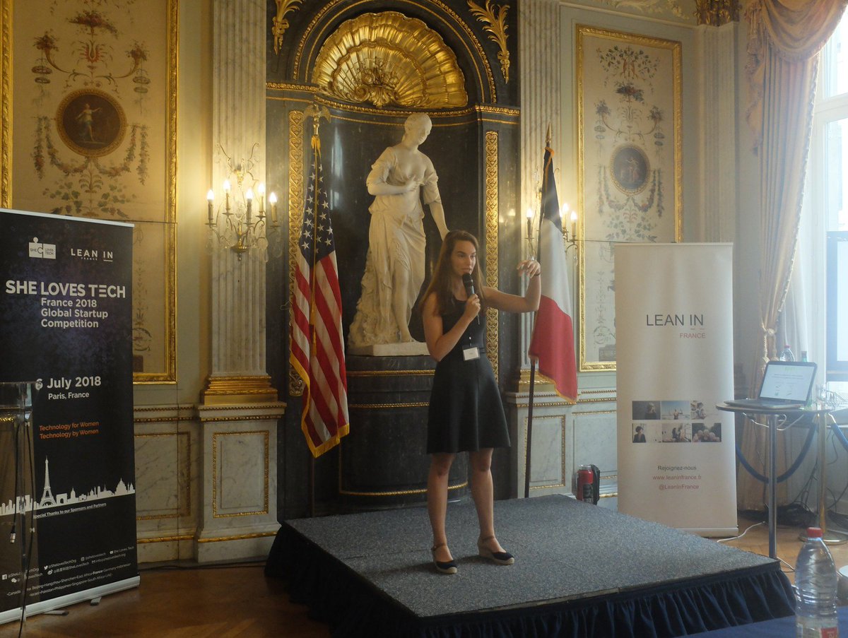 [#SheLovesTech] Bravo à Alexia Cordier de Fifty qui remporte la demi-finale SheLovesTech France organisé par <a href="/LeanInFrance/">Lean In France</a> ! 👏🏆
SheLovesTech est une compétition internationale qui met en avant les dernières innovation créées pour ou par les femmes. RDV à Pekin pour la finale 💪