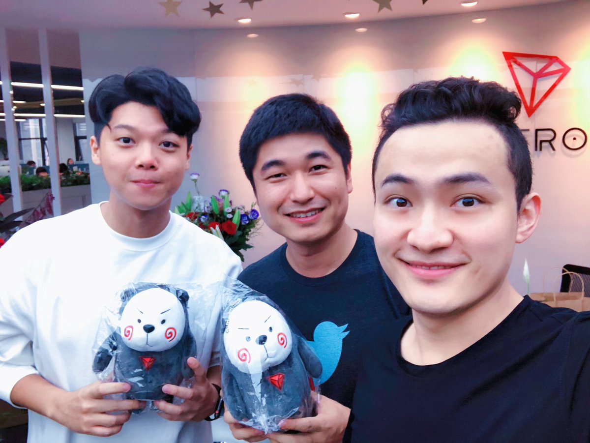 Twitter has visited #TRON office today! Very exciting! #TRX $TRX @Twitter  @Tronfoundation