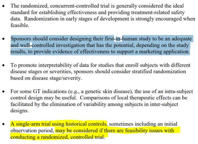 Joe Wow The Fda Is Open To A Single Arm Using Historical Controls Srpt Is Looking For A Placebo Control 12 Months Cohort C Tria With Micro Dystrophin As Well T Co Teyg3nrtl8