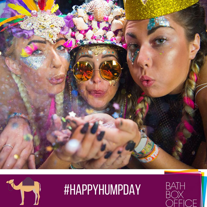 Bath Box Office (@bathboxoffice) on Twitter photo #HappyHumpDay from all of us here at <a href="/bathboxoffice/">Bath Box Office</a> & @visitbath ☀️💃 As it's now festival season, why not have a look at the wonderful <a href="/fieldtripparty/">Field Trip Festival</a> that's happening <a href="/BathRacecourse/">Bath Racecourse</a> 27-29 July 🙌🏻 You can book your tickets online at bathboxoffice.org.uk/whatson/venue/… #festival #camp #HappyHumpDay from all of us here at <a href="/bathboxoffice/">Bath Box Office</a> & @visitbath ☀️💃 As it's now festival season, why not have a look at the wonderful <a href="/fieldtripparty/">Field Trip Festival</a> that's happening <a href="/BathRacecourse/">Bath Racecourse</a> 27-29 July 🙌🏻 You can book your tickets online at bathboxoffice.org.uk/whatson/venue/… #festival #camp