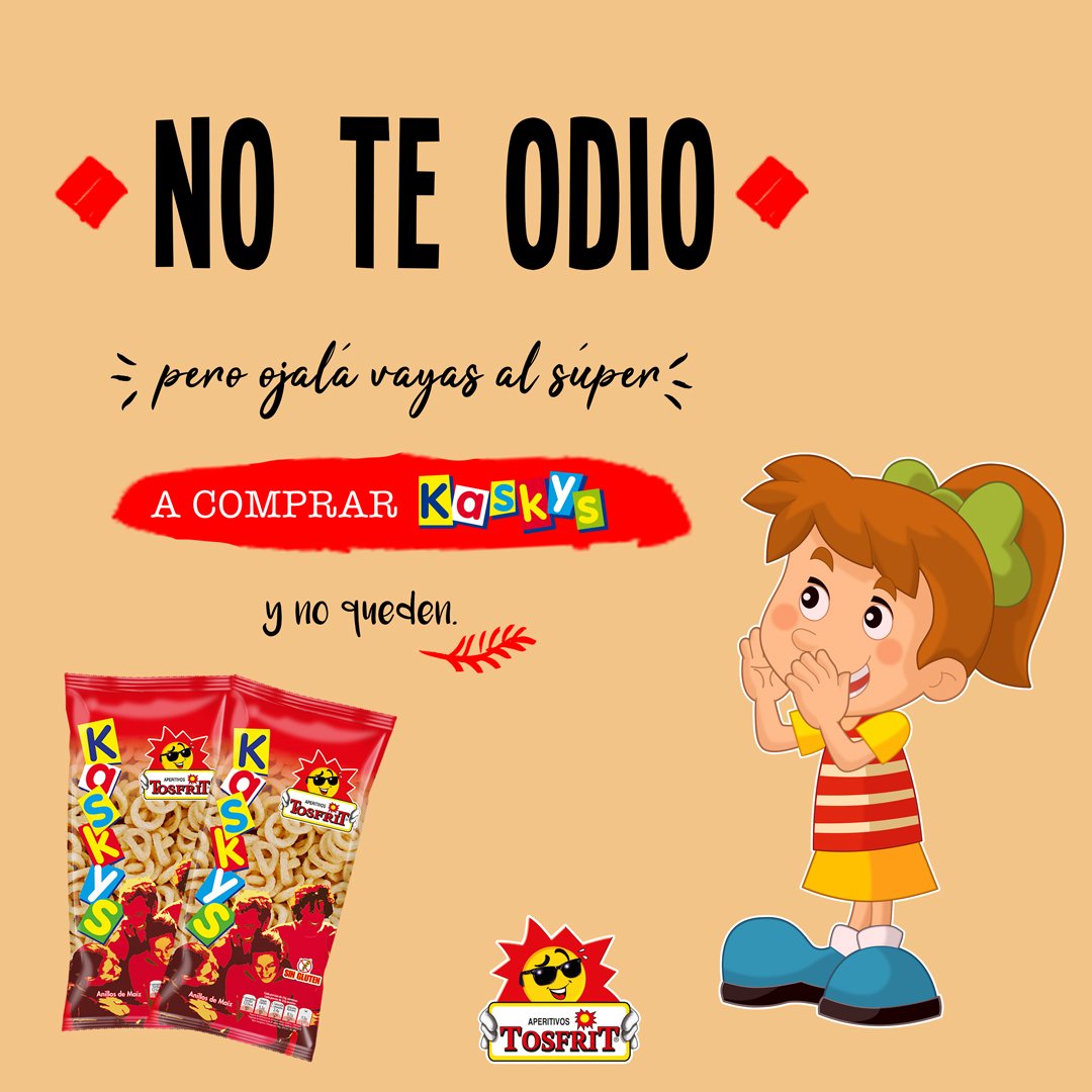 TosfritOficial's tweet photo. No te odio pero ojalá el viaje que hagas al súper sea en vano. 🙂
#NoTeOdioPero #Hater #NoTeDeseoNingúnMal #SorryNotSorry https://t.co/GDdWYjbBlJ