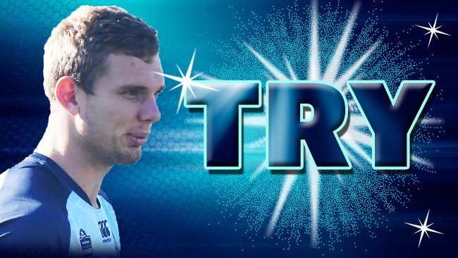 dailytelegraph's tweet photo. Tommy Turbo just scored a length of the field intercept try. Cleary just slotted the conversion. The score remains #NSW 2 #NotNSW 0 ...
(or 8-6 for the purists) #StateOfOrigin https://t.co/Q3x1VEoAia