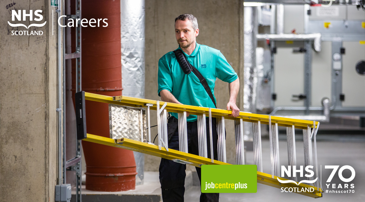 NHSScotCareers's tweet photo. Maintenance workers, fire safety officers, estates officers and many more contribute to making sure #NHSScotland buildings and estates are well-maintained and safe to use. Find out more about jobs in Estates Services > https://t.co/rc1YQNCDgn #JobsWithAPulse #NHSScotlandCareers https://t.co/GxmDR3nck0