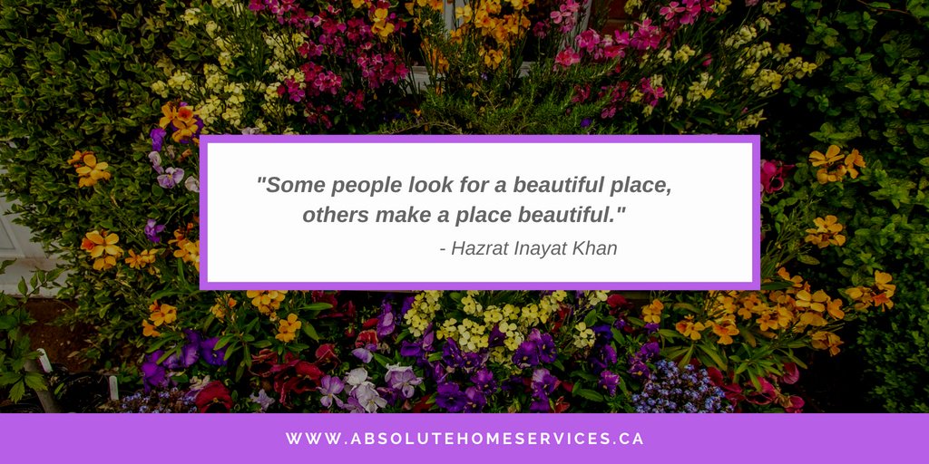 Absolute_Homes's tweet photo. A home garden can become your own personal oasis. Let us help design the landscape of your dreams! #AbsoluteHomeServices #Burlington #Hamilton #Oakville #Toronto #Guelph #Milton #Brantford #Muskoka #HomeImprovement #HomeReno #Landscaping #CurbAppeal #GardenDreams #Inspiration https://t.co/o1zmF81NYJ