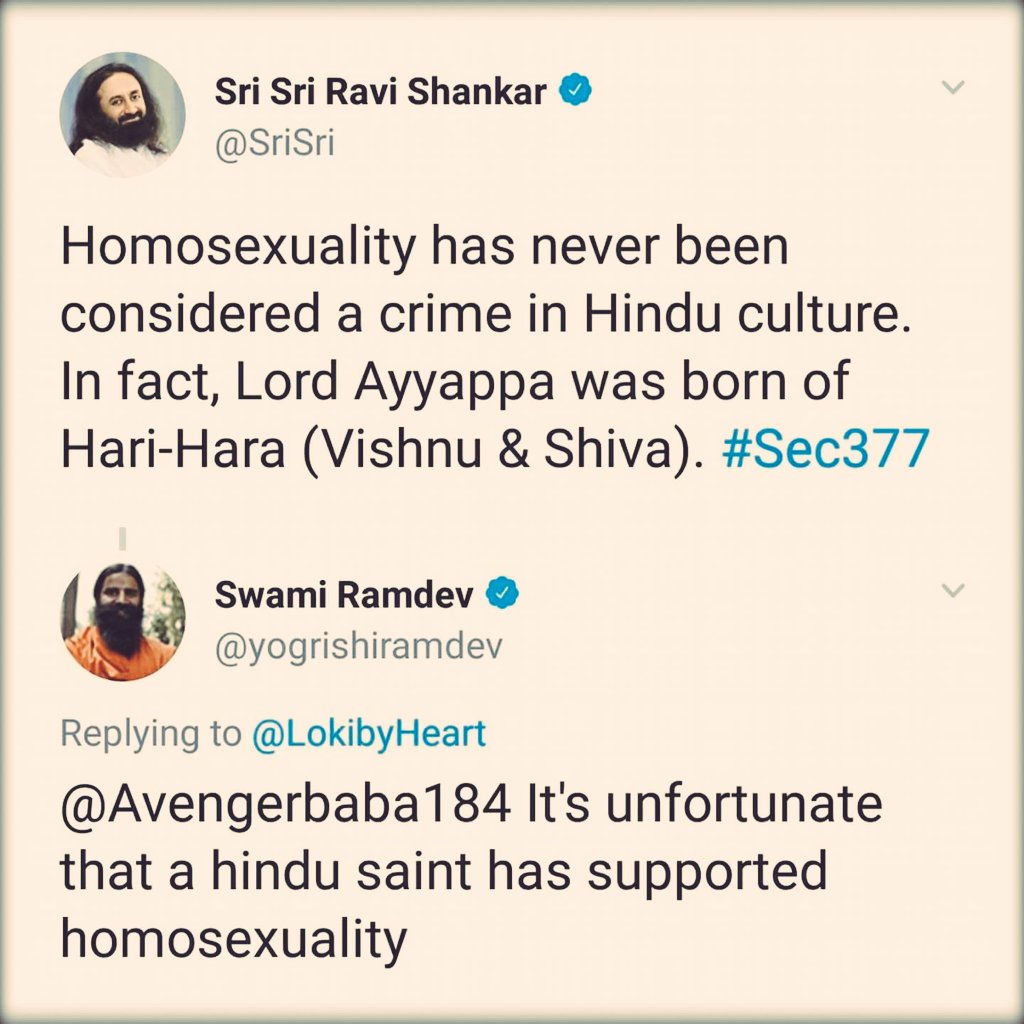 tittoantony's tweet photo. Why can't they sit together and come to a conclusion..? Don't make confusion among Devotees bros..
#HomoSexualityDebate https://t.co/dQ5SVs1JnD