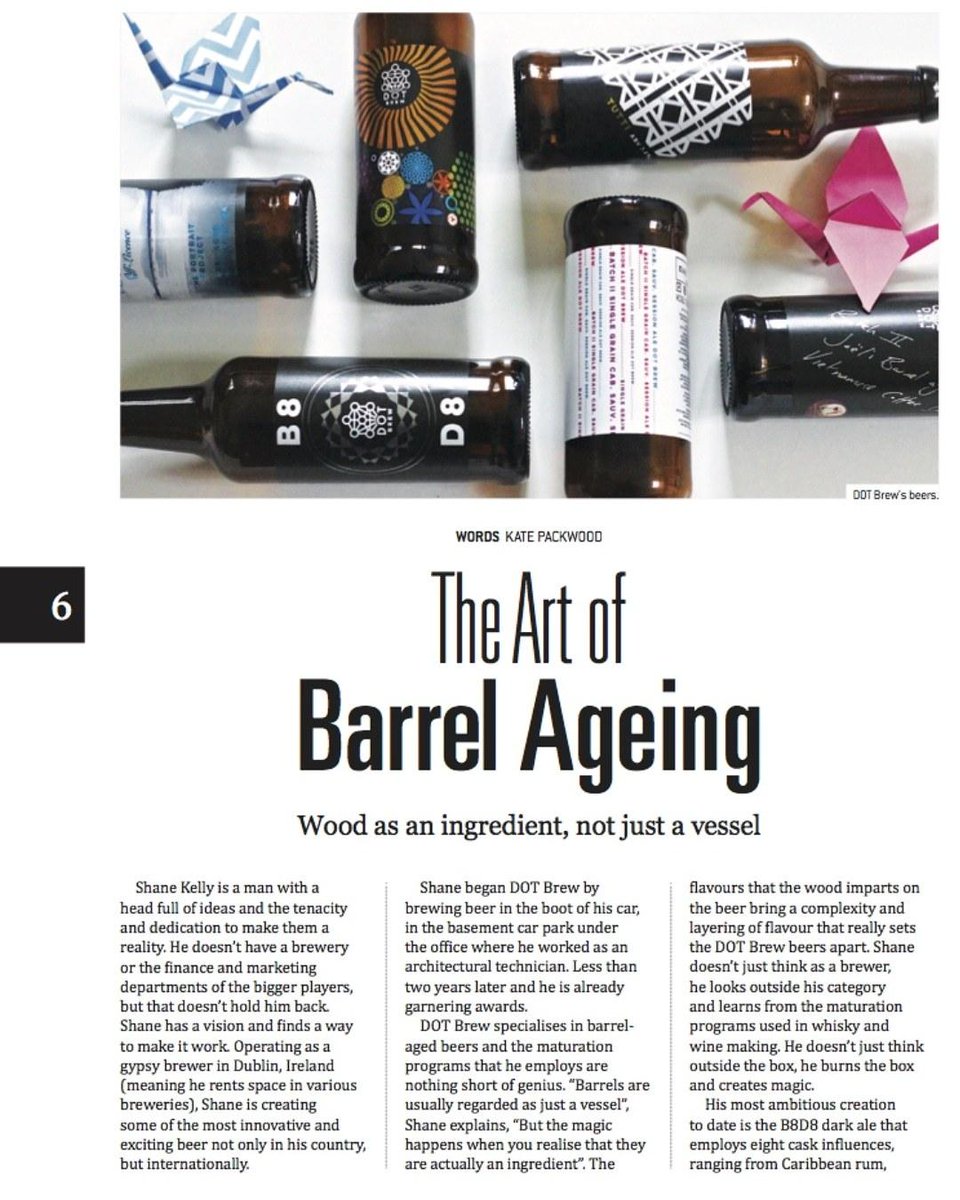 LabelTech_Ltd's tweet photo. Congratulations to Label Tech's customer @DOT_Brew featured in the 'World's Best Beer' magazine. Fabulous work and well deserved. https://t.co/Znj7lS6GOs