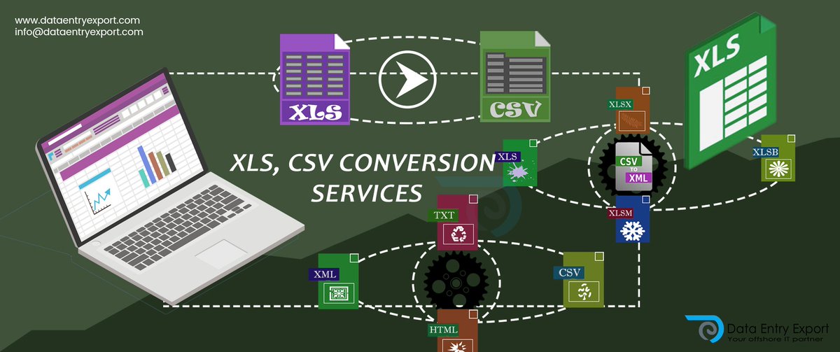 dataentryexport's tweet image. Analyzing your requirements and offering customized XLS, CSV conversion solutions as per your needs. #Excelconversion #OutsourcingXLS READ MORE : dataentryexport.com/xls-csv-conver…