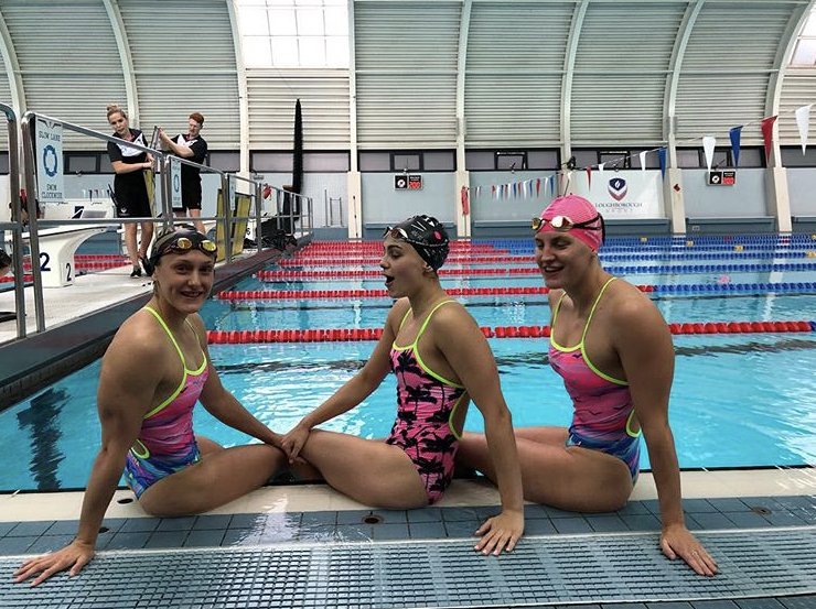 Training just isn't the same without some snazzy #funkitas and your best girls  😚 #girlsquad #fastswimming #lovefunkita