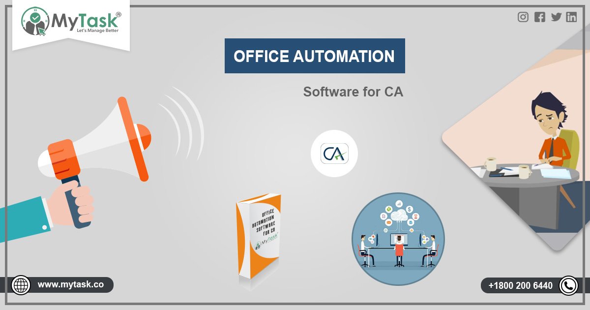 MyTaskApp's tweet image. Dashboards and other features can be easily be changed or modified as per the business needs of the client, in Office Automation Software for CA provided by Mytask.co.

bit.ly/2zA8hGa