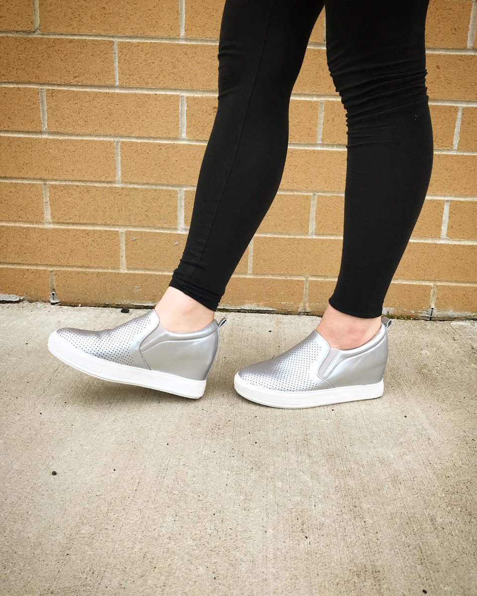 wanted wedge sneakers